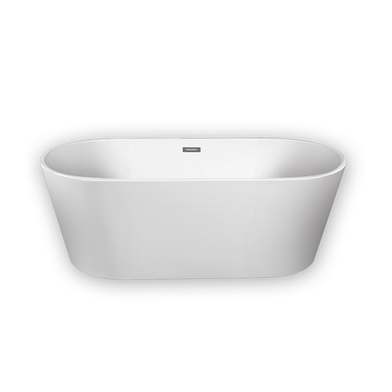 Cada freestanding, Florida, Denisa P-170, cu instalatie completa, alb, 170 cm