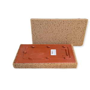 Rezerva drisca cu burete netaiat sintetic pentru curatare gresie si faianta, granit, Sweepex, 17x34x4, 336RIC, Raimondi