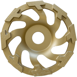 Disc oala diamantat pentru slefuit beton, caramida, materiale universale de constructii, 125, CCW125PRO, Diatech