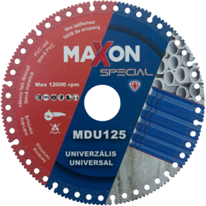 Disc diamantat, 125, MDU125, MAXON SPECIAL UNIVERSAL