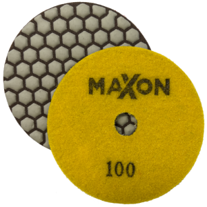Discheta diamantata pentru slefuire, lustruire uscata pentru granit, marmura, piatra, ceramica, 100, MAXON