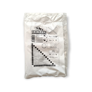 Cruciulite Distantiere pentru gresie si faianta 1 mm, Raimondi (200 buc)