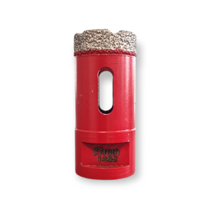 Carota diamantata pentru gresie si faianta, granit, marmura, 27mm, CRTG27, Diatech