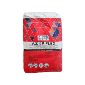 Adeziv superflexibil pentru gresie si faianta Fassa Bortolo Az 59, interior / exterior, alb, 25 kg