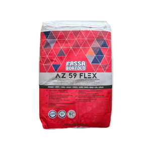 Adeziv superflexibil pentru gresie si faianta Fassa Bortolo Az 59, interior / exterior, gri, 25 kg
