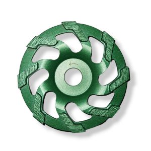 Disc oala diamantat pentru slefuit beton, caramida, materiale universale de constructii, 125, CCW STD, Diatech