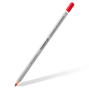Creion industrial nepermanent STAEDTLER Lumocolor Omnichrom, Rosu