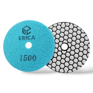 Pad/Discheta diamantata pentru slefuire, lustruire uscata pentru granit, marmura, piatra, ceramica, 1500, Erica ceramica