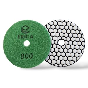 Pad/Discheta diamantata pentru slefuire, lustruire uscata pentru granit, marmura, piatra, ceramica, 800, Erica ceramica