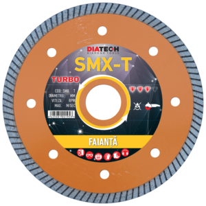 Disc diamantat pentru taiat faianta, SMX-T, 115, Diatech
